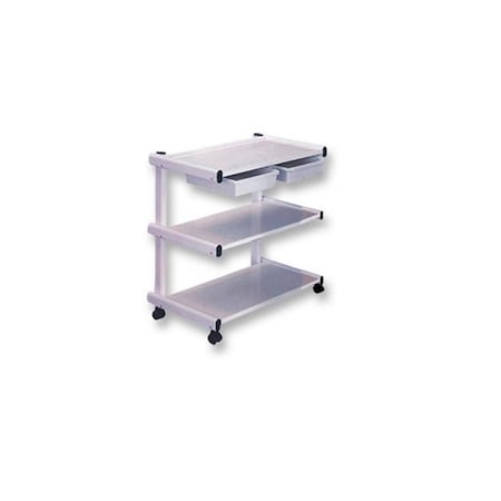 Superjock Metal Cart with 3 Shelves SU3468799